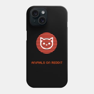 r/AnimalsOnReddit (Cat and Logo) - Items Include Phone Case