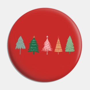 Christmas Trees Pin