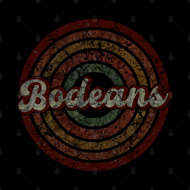 Bodeans vintage design on top by agusantypo