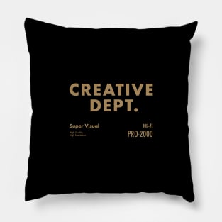 Creative Dept. Pillow