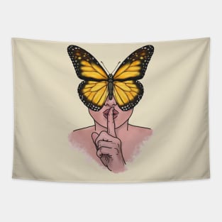 Quiet Butterfly Tapestry