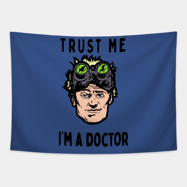 Trust Me, I'm a Doctor: horrible Tapestry by jonah block