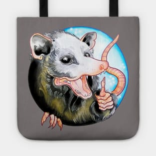 Thumbs up Opossum! Tote