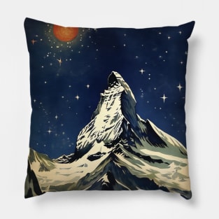 Matterhorn, Zermatt, Switzerland, Poster Pillow