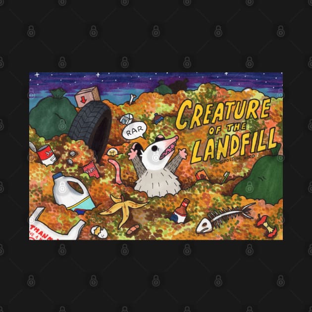 Creature of the Landfill by Possum Mood