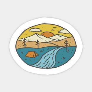 Camping Magnet