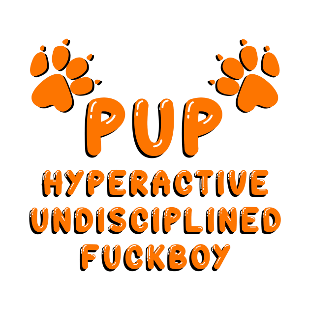 PUP - DEFINED ORANGE by DiaperedFancy