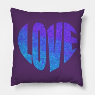 Love in heart shape Pillow