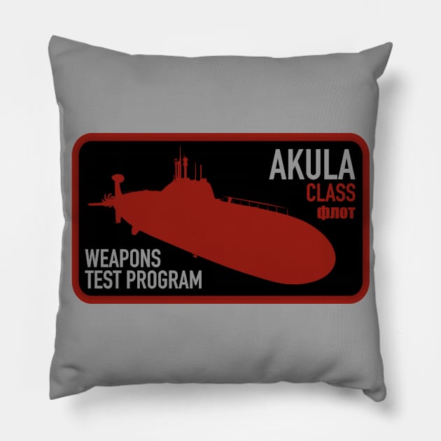 Akula Class Submarine Pillow by TCP