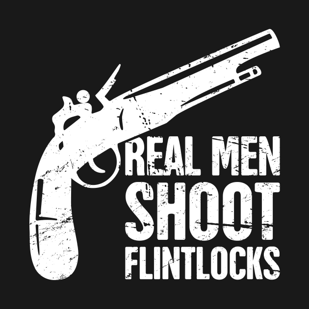 Gift For Flintlock Rifle History Gun Collector by MeatMan