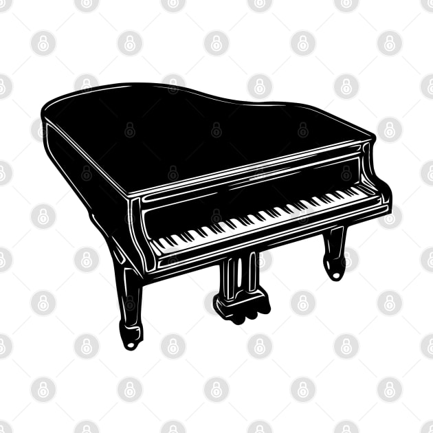 Grand Piano by KayBee Gift Shop