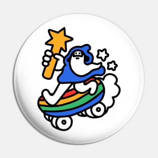 The Raddest Wizard of All Time Pin