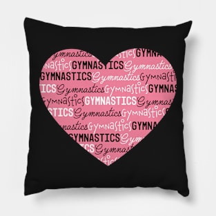 I "Heart" Gymnastics Pillow