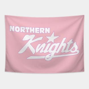 Defunct Anchorage Northern Knights CBA Basketball 1982 Tapestry