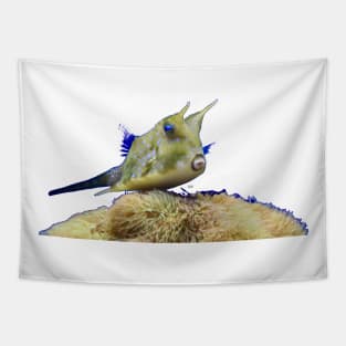 Devil fish underwater world / Swiss Artwork Photography Tapestry