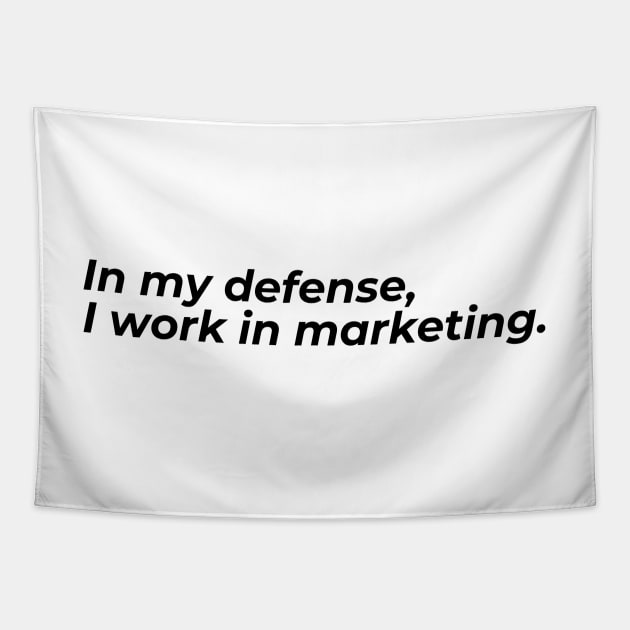 In my defense, I work in marketing... Tapestry by Toad House Pixels