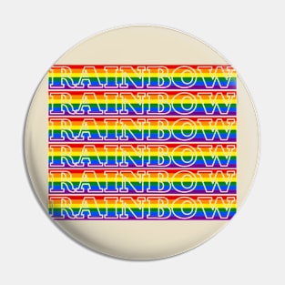 Rainbow Pin