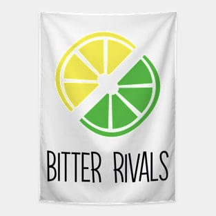 Puns Lemon Lime Bitter Rivals Tapestry