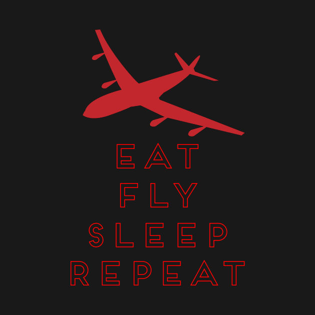 Eat fly sleep repeat by Coretec
