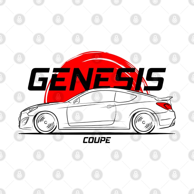 The KDM Genesis Coupe by GoldenTuners