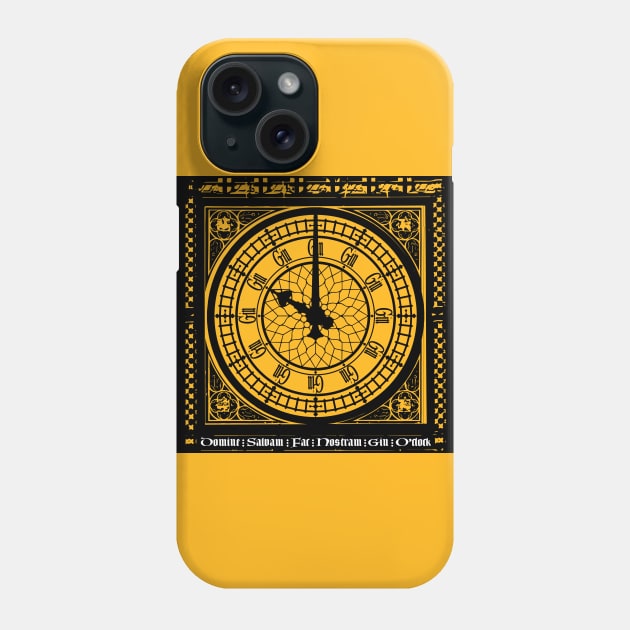 It's always gin o'clock Phone Case by byb