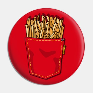 Fries in my Pocket Pin