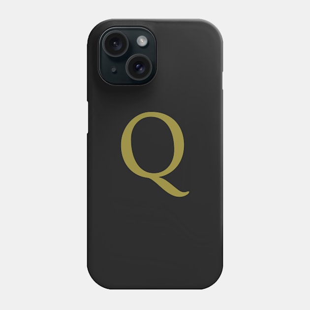 Q letter Phone Case by harrypottervids