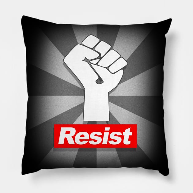 Resist Pillow by SeattleDesignCompany