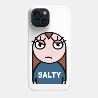 Salty could be trouble Phone Case