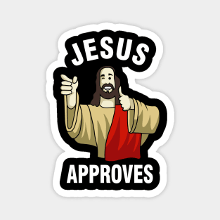 Jesus Approves Buddy Christ Magnet