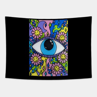 Trippy eye Tapestry