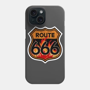 route 666 vintage Phone Case