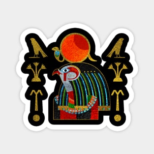 Colorful Egyptian Horus Magnet