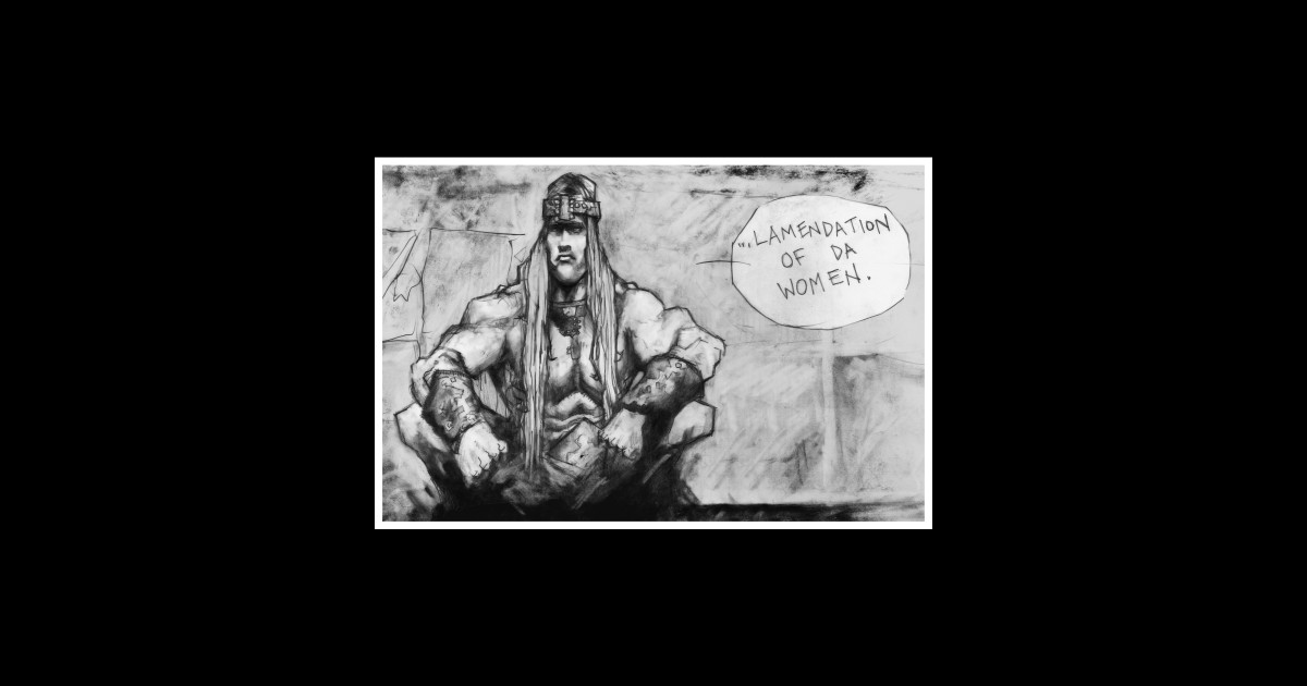 Conan what is best in life conan the barbarian sticker teepublic