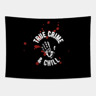 True Crime & Chill Tapestry