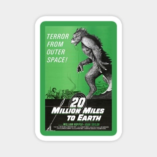 Classic Science Fiction Movie Poster 20 Million Miles to Earth Magnet