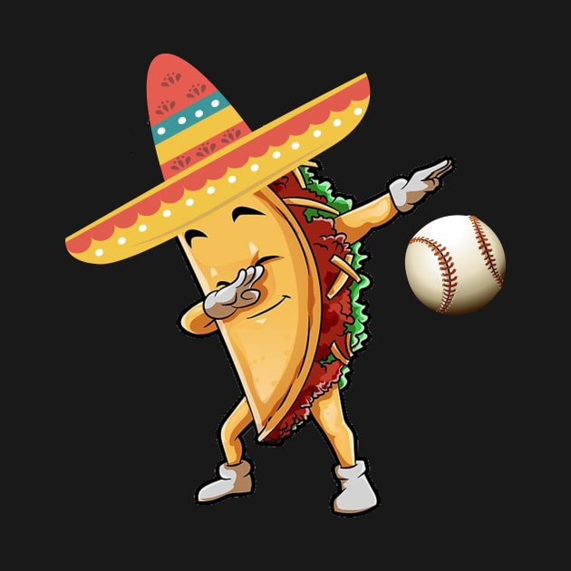 Dabbing baseball taco dab by Antoniusvermeu