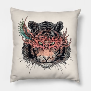 Masked Tiger Pillow