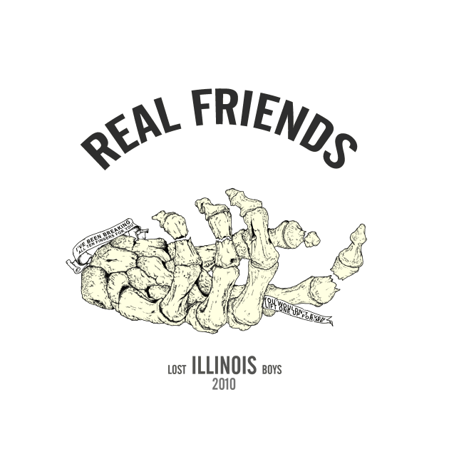 real friends illustration by tonguetied