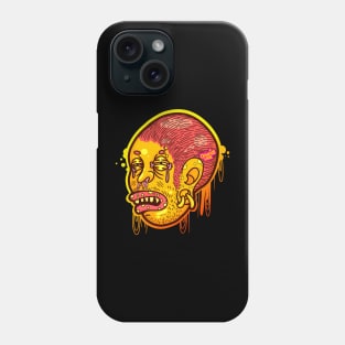 Creepy Allergic Cartoon Head Phone Case