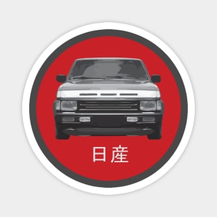 Nissan D21 - Lowrider Design Magnet