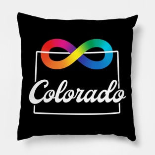 Colorado Autism Acceptance Pillow