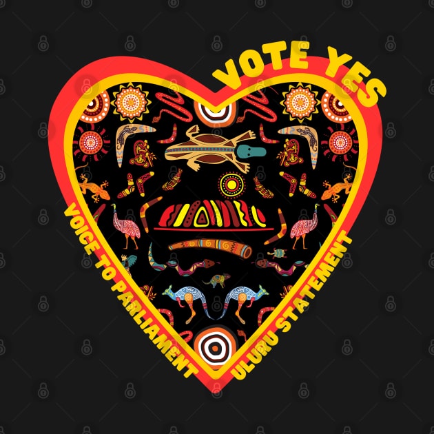Vote Yes - Voice To Parliament by Daz Art & Designs
