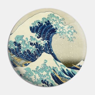 The Great Wave off Kanagawa - Hokusai 1829–1833 Pin