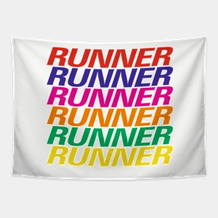 Run For Charity - Runner T-Shirt Tapestry