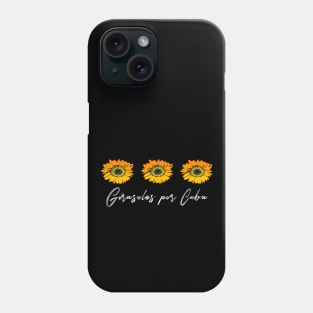 Girasoles por Cuba - Movimiento San Isidro MSI Miami UNPACU Phone Case