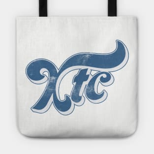 XTC ///// Retro Fan Art Typography Design Tote