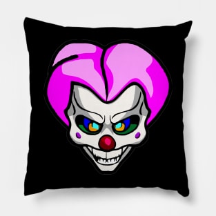 Crazy Clown Pillow