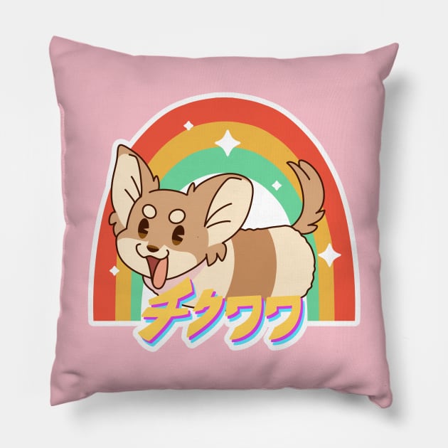 Chikuwahua - Jpn Pillow by znckwei