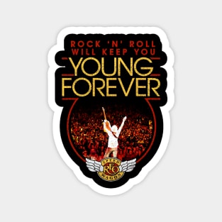 REO Speedwagon Young Forever 2023 Tour T-Shirt Magnet